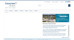 Desktop Screenshot of geosyntec.com